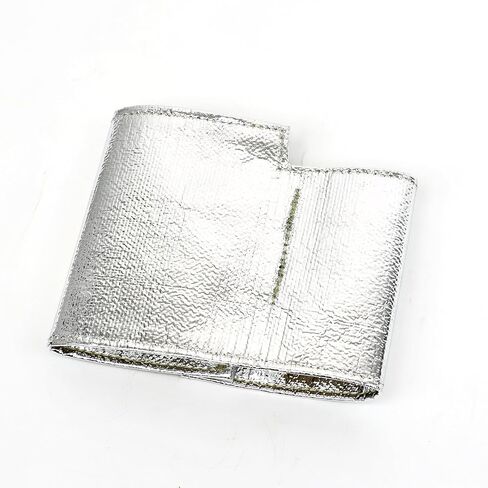 Michigan Motorsports LS-Style Starter Heat Shield | High-Temp Reflective Flex Shield for GM LS Engines | Starter Heat Protection for Tight Engine Bays & Performance in Kuwait