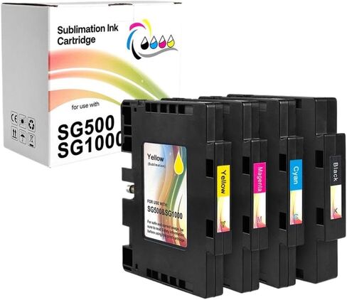 Sublimation Ink Cartridge with Chip Compatible with SG500 SG1000 in Kuwait