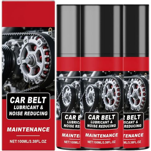 Multi-Purpose Car Belt Lubricant & Noise Reducing Spray, Car Belt Lubricant Spray, Auto Noise Reducing Agent, Multi-Purpose Maintenance Agent for Auto Reduce Friction (1pcs) in Saudi Arabia
