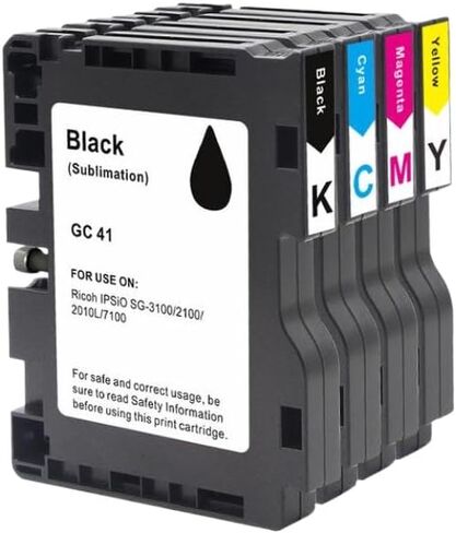 Sublimation Ink Cartridge Compatible with IPSiO SG3100 SG2100 SG2100L SG2010L SG3110DNW SG2100N SG3100SNW GC41 in Kuwait