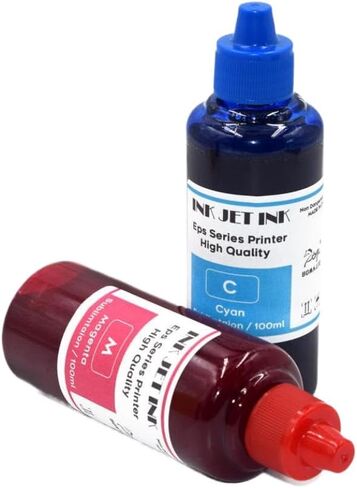 مجموعة حبر التسامي 4 ألوان 100 مل متوافقة مع خراطيش GC41 لطابعات SG2100 SG2010 SG3100 SG3110 SG7100 SG400 SG500 SG800 SG1000 in Kuwait