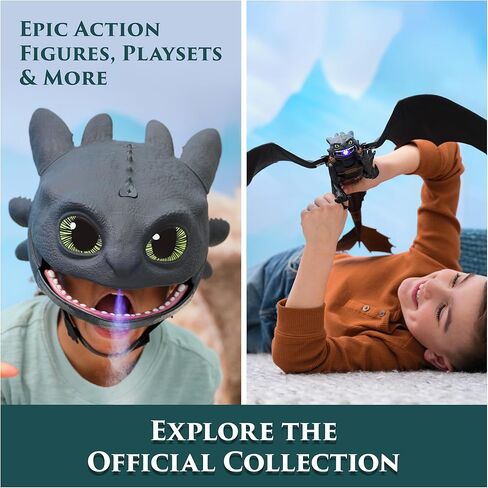 DreamWorks Dragons كيفية تدريب تنينك، لعبة قطيفة محبوبة بلا أسنان، حيوانات محشوة، سلع أفلام، ألعاب أطفال، للأعمار من 3 سنوات فما فوق، 10 بوصات in Kuwait