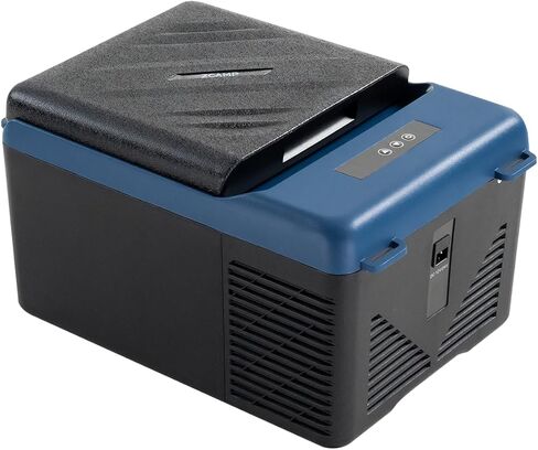 KI9 12 Volt Refrigerator,Mini Portable Freezer,10 Quart Car Cooler,12V Car Fridge,12/24V DC 100-240V AC for Camping, Travel, Truck, RV, Boat -4℉~68℉ in Kuwait