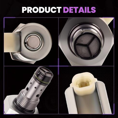 New Upgrade 6.0 IPR Valve Injector Pressure Regulator and ICP Control Sensor Kit Compatible with 2005-2007 F250 F350 F450 F550 Super Duty, 2005-2010 E350 E450, Replace 5C3Z9C968CA, 4C3Z9F838A in Kuwait