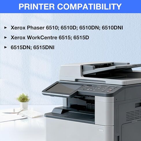 وحدة تجميع المصهر 126K36430 (110 فولت) متوافقة مع طابعة Xerox WorkCentre 6515 6515D 6515DN 6515DNI Phaser 6510 6510D 6510DN 6510DNI in Kuwait