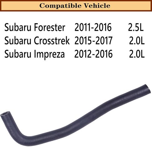 99071AD690 خرطوم صمام Pcv متوافق مع Subaru Crosstrek 2015 2016 2017 2.0L، Forester 2011 2012 2013 2014 2015 2016 2.5L، خرطوم مكنسة مشعب السحب، Impreza2012 2013 2014 2015 2016 2.0 لتر، 99071AD630 in Kuwait