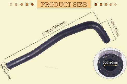 99071AD690 خرطوم صمام Pcv متوافق مع Subaru Crosstrek 2015 2016 2017 2.0L، Forester 2011 2012 2013 2014 2015 2016 2.5L، خرطوم مكنسة مشعب السحب، Impreza2012 2013 2014 2015 2016 2.0 لتر، 99071AD630 in Kuwait