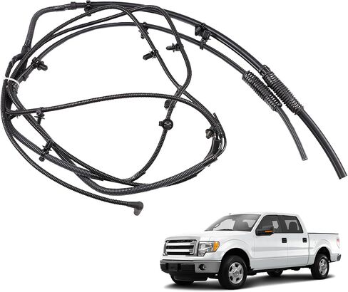 BL3Z7A785A أنبوب خط فراغ محور المحور الأمامي متوافق مع 2011 2012 2013 2014 Ford F-150 3.5L 3.7L 5.0L 6.2L 4x4 4WD IWE مع محاور العجلات الأمامية ذات القفل التلقائي يحل محل BL3Z-7A785-A in Kuwait