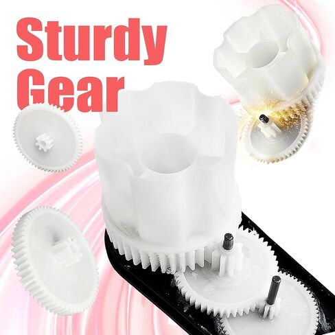 2PCS RS390 12V 16000RPM Miniature DC Motor Gearbox for Kids Ride on Car Power Wheels Upgrade Repair,Pair of W3-BC Motors Compatible with Best Choice Truck/Jeep/Chevrolet Silverado Truck in Kuwait