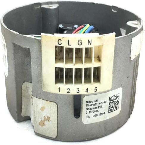 Replacement for NIDEC M55PWNRH-3405 Programmable ECM Module ONLY 0131F00113 CW LE Used #Z665 Compatible with M55PWNRH-3405. in Kuwait