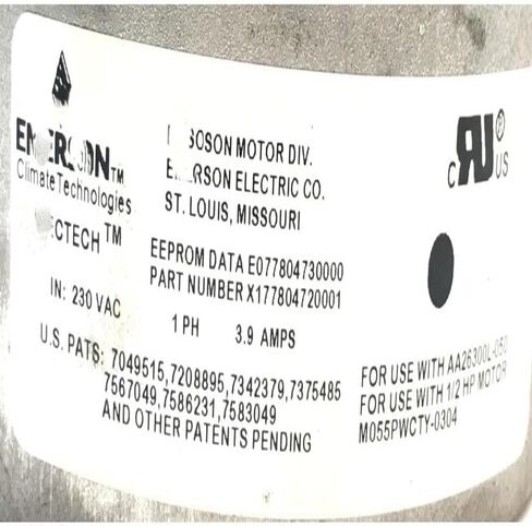 Replacement for US Motors M055PWCTY-0304 ECM Module ONLY 0131M00189 1/2HP 230V CWLE #Z486#Used #Tested in Kuwait