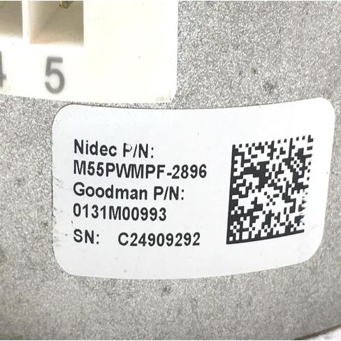 بديل لوحدة SELECTECH M55PWMPF-2896 ECM فقط 3/4HP 240V 0131M00993 CWLE مستعملة #Z878B #مستعملة #مختبرة in Kuwait