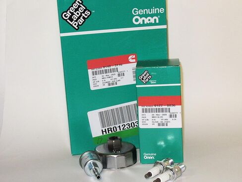 مجموعة ضبط لمولدات Onan RV 5500 و7000، HGJAA، HGJAB، وHGJAC مع مفتاح فلتر زيت UGP من Universal Generator Parts in Kuwait