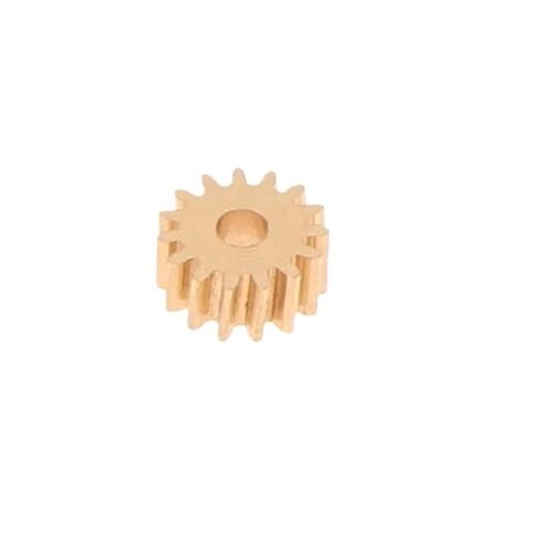 1/87 Modulus 0.2 15T Micro Brass Turbine Worm Gear Hole Diameter 0.8mm/1mm Reduction Pinion Shaft Connector for Model Railway(B) in Kuwait