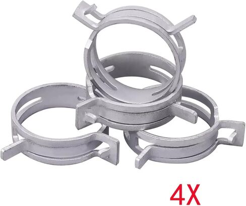 4pcs Upper & Lower Radiator Hose Clamps Kit for Honda Accord Civic CRV HRV Pilot Odyssey for Acura CL Integra MDX RL RDX RSX TL TSX Replaces 19511-PH7-003 19511PH7003 in Kuwait