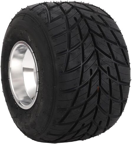 11x7.10 5 Go Kart Tire, Rubber Aluminum Alloy 4PR Tubeless Rear Wheel with Low Profile Design for ATV UTV SxS Cart in Kuwait