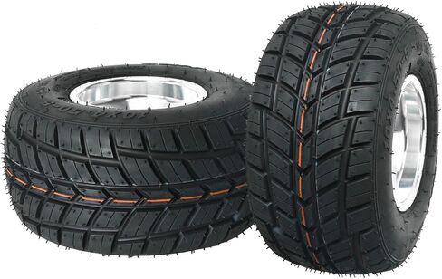 عبوتان من العجلات الأمامية والإطارات مقاس 10x4.50-5 مع 3 محاور مسمار ومحور توجيه 17 مم بدون أنبوب مقاس 10x4.50x5 للدراجة الصغيرة ATV Quad Drift Trike Lawn Mower Racing Go Kart in Kuwait