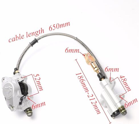 مجموعة عجلات إطارات مقاس 14 × 5.00-6 مع محور المحور الخلفي، 6 بوصات 3 عروات، طبقتين بدون أنابيب للمركبات ATV، Go-Kart، دراجة صغيرة، عربات التي تجرها الدواب - مجموعة من 2 مع محاور 23T (جاهزة للتثبيت) in Kuwait