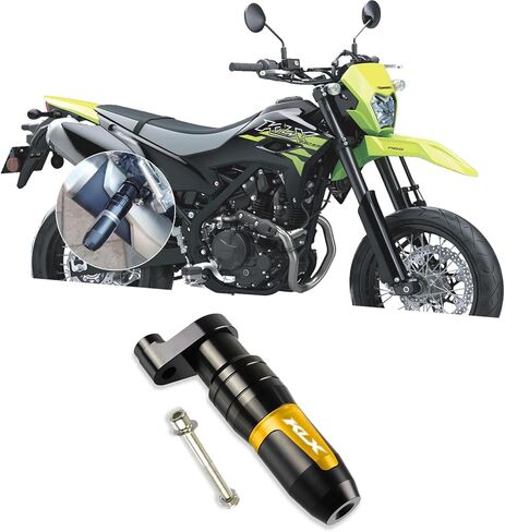 Suitable for KLX230SM KLX230 klx230/sm 2026 Motorcycle Frame Bumpers, Engine Block Sliders, Anti-Drop Bars, Exhaust Pipes, and Other Motorcycle Accessories. (Black) in Kuwait