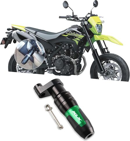 مناسبة لمصدات إطار الدراجة النارية KLX230SM KLX230 klx230/sm 2026، ومزلقات كتلة المحرك، والقضبان المضادة للسقوط، وأنابيب العادم، وغيرها من ملحقات الدراجات النارية. (أسود) in Kuwait