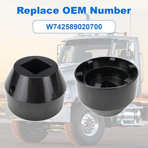 W742589020700 6-Point Torque Tool Pinion Nut Socket Compatible with Mercedes-Benz and Freightliner Heavy Duty Trucks 6-Point Rear Axle Differentials Replaces W742589020700 in Kuwait