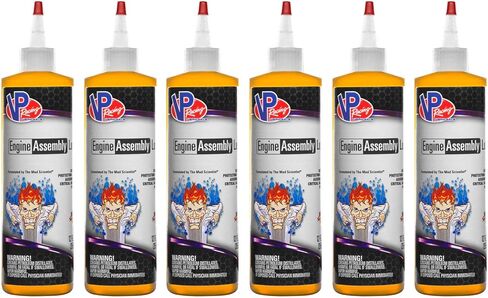 VP Racing Fuels 2251 Engine Assembly Wear Corrosion Prevention Oil Lube, 12 Ounce (6 Pack) in Kuwait