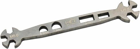 Hot Racing SDTW5055 Stainless Steel Turnbuckle Wrench 5 & 5.5mm in Kuwait