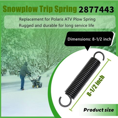 Replacement 2877443 Heavy Duty Snowplow Trip Springs Fits PolarisATV Plow Spring in Kuwait