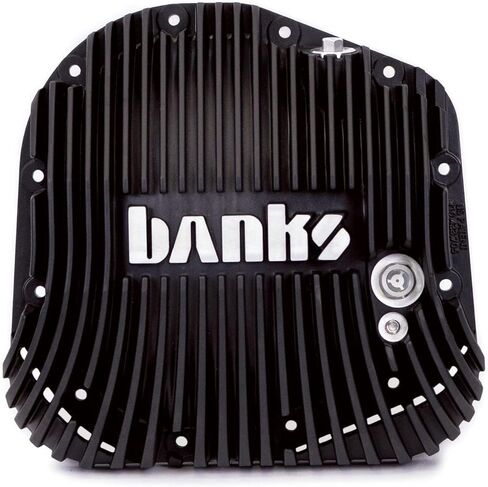 Banks 85-19 Ford F250/ F350 10.25in 12 Bolt Black-Ops Differential Cover Kit (19258) in Kuwait