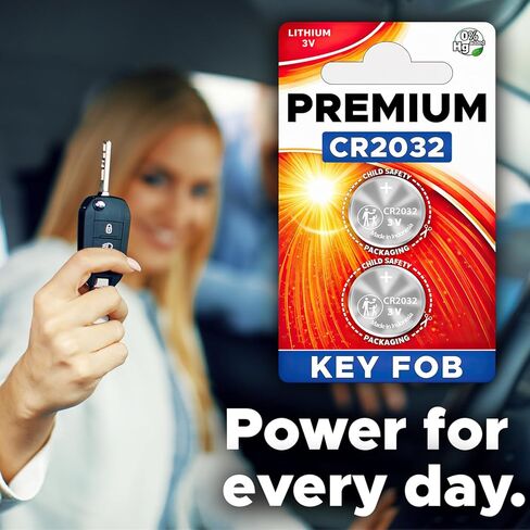 Key Fob Batteries Replacement CR2032 for Mazda (2019-2025) 3 6 CX-5 CX-30 CX-9 CX-50 CX-90 CX-3 CX-70 MX-5 Miata) Smart Remote in Kuwait