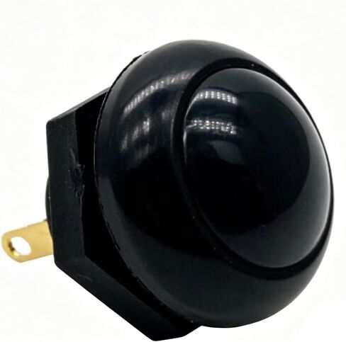 5 قطعة 21649 فلوش زر P9-122121 P-122121 مقاوم للماء IP68 إعادة تعيين أسود 12 مللي متر متوافق مع الأجزاء الميكانيكية in Kuwait