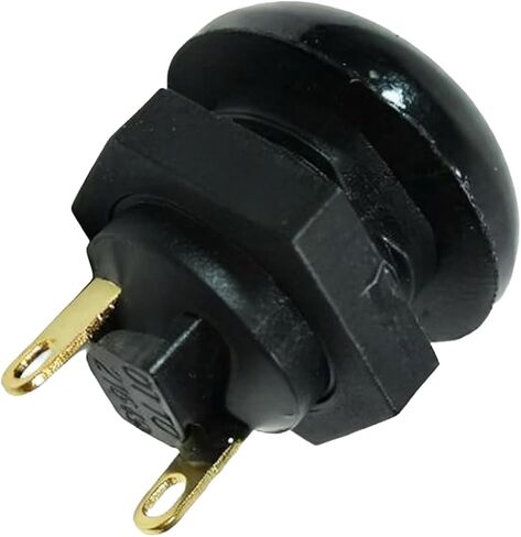5pcs 21649 Flush Button P9-122121 Waterproof IP68 Reset Black 12MM for Mechanical parts in Kuwait