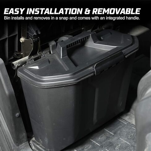 Kiwi Master Under Seat Storage for 2016-2026 Can-Am Defender/ HD11 Accessories, Replace OEM # 715003314, Removable Underseat Storage Bin in Kuwait