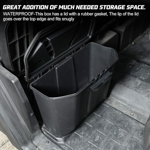 Kiwi Master Under Seat Storage for 2016-2026 Can-Am Defender/ HD11 Accessories, Replace OEM # 715003314, Removable Underseat Storage Bin in Kuwait