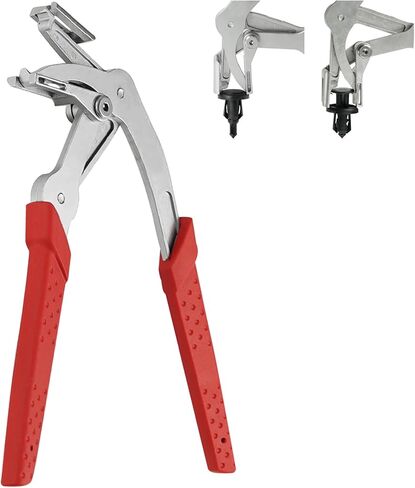 Car Clip Pliers Trim Removal Tool Heavy Duty Spring-Loaded Panel Clip Removal Pliers for Auto Fasteners Trims Buckles Rivets Without Damage in Kuwait