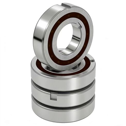 XiKe 4 Pack CSK20PP Bearings 20x47x14mm, One Way Bearing with Keyway Sprag or Clutch Freewheel Backstop. in Kuwait