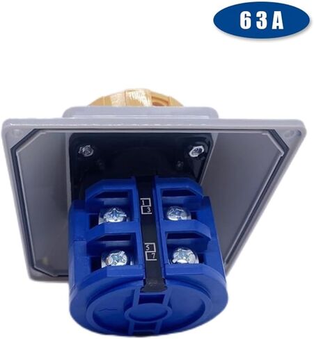 مفتاح المعزل مع صندوق واقي مقاوم للماء LW26GS-63/2M محرك التحكم الرئيسي مصدر الطاقة قطع الحمل قطع 63A in Kuwait