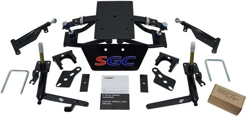 أجزاء صلبة SGC 6 "طقم رفع التعليق المزدوج للذراع A لنادي السيارات Carryall عربة الجولف (1996-2011) في انتظار براءة الاختراع in Kuwait