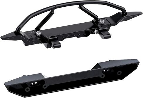 Aluminum Front and Rear Bumpers Set for 1/24 RC Axial SCX24 Jeep JT Gladiator Upgrades in Kuwait