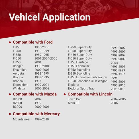 أنبوب فتحة تكييف الهواء متوافق مع Ford Explorer Ranger F-150 F-250 F-350 F-650 Excursion Bronco Aerostar Repacement لـ Mercury Mountaineer in Kuwait