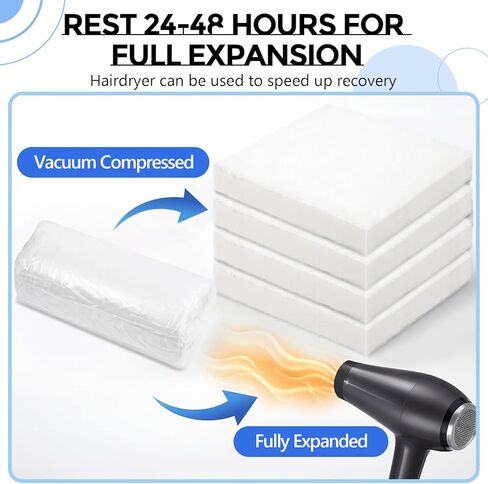 Sieral 4 Pack 18"x18"x2" Chair Foam Cushion Replacement, Upholstery Foam High Density Chair Seat Pad with Polyester, Firm Square Insert for Dining Chairs & Couch, Easy to Cut in Kuwait