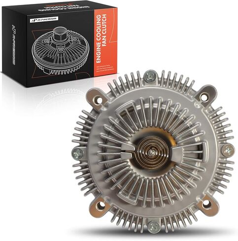 A-Premium Engine Cooling Fan Clutch Compatible with Chevrolet Astro 1987, S10 1987-1993, S10 Blazer 1987-1989 & GMC S15 1987-1990, S15 Jimmy 1987-1989, Safari 1987, Sonoma 1991-1993 in Kuwait