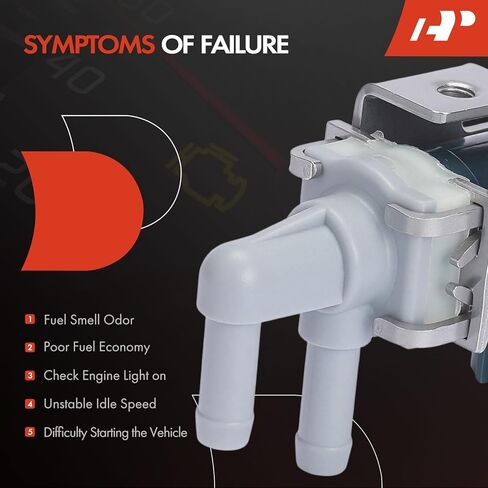 A-Premium Vacuum Switching Valve Compatible with Toyota Camry 1997-2001, Avalon 2000-2004, Solara 1999-2002 & Lexus RX300 1999-2000, ES300 1997-2001, 3.0L in Kuwait