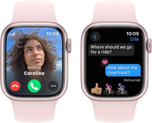 Apple Watch Series 9 [GPS + Cellular 41mm] ساعة ذكية مع هيكل من الفولاذ المقاوم للصدأ جرافيت مع حلقة ميلانو جرافيت. مع AppleCare+ (سنتان) in Saudi Arabia
