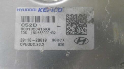 وحدة التحكم في المحرك ECM AT 1.6L Turbo تناسب 2020 20 KONA 39118-2B819 391182B819 in Kuwait