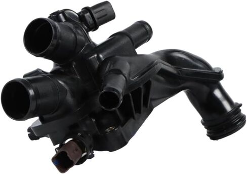 Thermostat Housing Coolant Replacement for 207 208 308 508 RCZ C4 C4 Picasso DS3 DS4 DS5 and Citroën Cabriolet Clubman Cooper Countryman Paceman 2006-2015 with 1.6 VTi 1.6 THP Engines in Kuwait