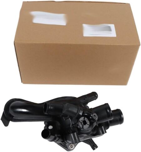 Thermostat Housing Coolant Replacement for 207 208 308 508 RCZ C4 C4 Picasso DS3 DS4 DS5 and Citroën Cabriolet Clubman Cooper Countryman Paceman 2006-2015 with 1.6 VTi 1.6 THP Engines in Kuwait