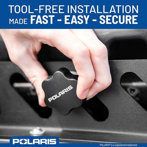 POLARIS Recovery Board Mounts - Fits M10 Roof Rack/Truck Bed Holes & Most Board Brands (4.72"-6.69" Spacing), Rust-Resistant Hardware in Kuwait