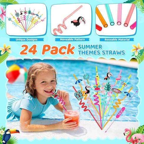 194 PCS Pool Party Favors Beach Party Favors, Summer Party Favors for Kids 3-8 8-12, Beach Balls, Hand Flying Helicopter, Pool Party Supplies for Birthday Party Favors, End of Year Student Gifts in Kuwait