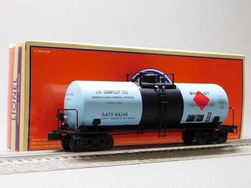 ليونيل JR SIMPLOT 40' Tank CAR #64248 O Gauge 2542402 in Kuwait